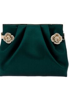 Valentino Flower Embellished Clutch - Lyst