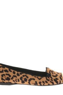 Yves Saint Laurent Leopard Foal Slippers - Lyst
