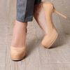 Yves Saint Laurent Tribtoo Pumps in Beige (nude) - Lyst
