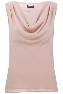 Alexon Alexon Chiffon Vest Nude - Lyst