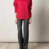 Christopher Kane Mohair Rollneck Sweater in Red - Lyst