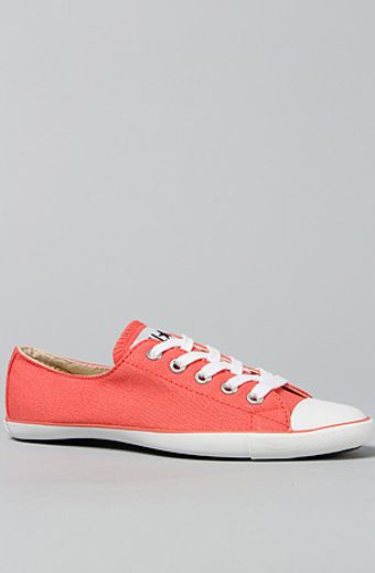 Converse The All Star Light Basic Canvas Sneaker in Deep Sea Coral - Lyst