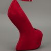 Giuseppe Zanotti Jem Sculpted Wedge in Red - Lyst