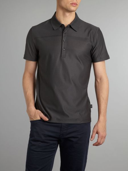 mens short sleeve hugo boss shirt