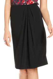 Jones New York Draped Pencil Skirt - Lyst