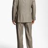 Joseph Abboud Signature Silver Wool Suit in Brown for Men (tan) - Lyst