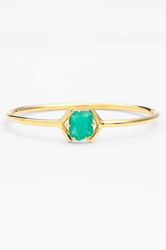 Kate Spade Colored Stone Bangle - Lyst