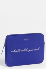 Kate Spade Whistle While You Work Ipad Sleeve