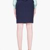 Matthew Williamson Navy Pleat Pencil Skirt in Blue (navy) - Lyst