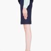 Matthew Williamson Navy Pleat Pencil Skirt in Blue (navy) - Lyst