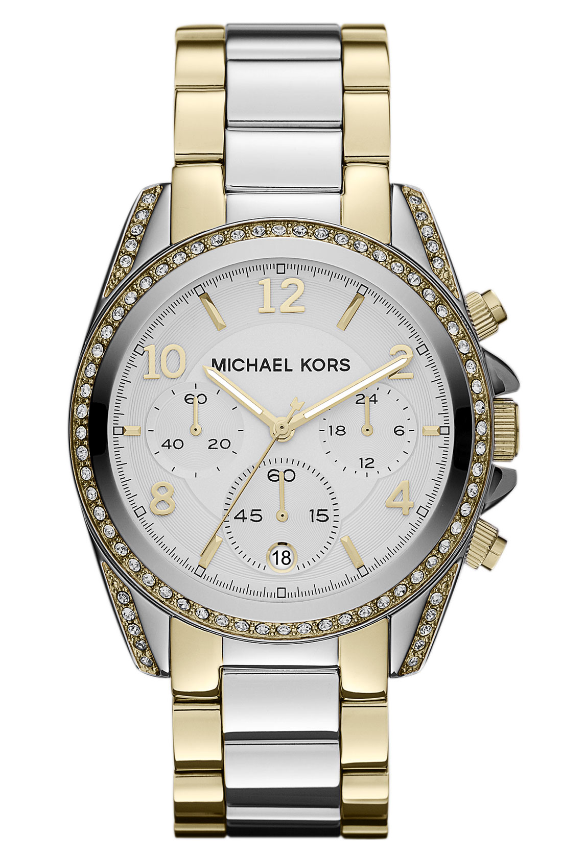 Michael Michael Kors Michael Kors Blair Chronograph Watch in Gold (gold