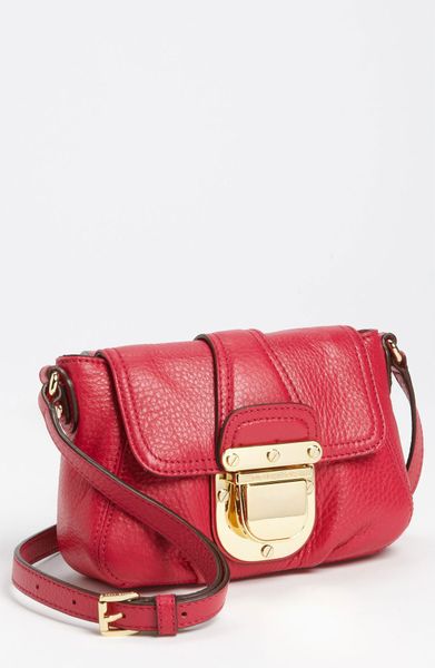 Michael Michael Kors Charlton Crossbody Bag in Red (lacquer pink)