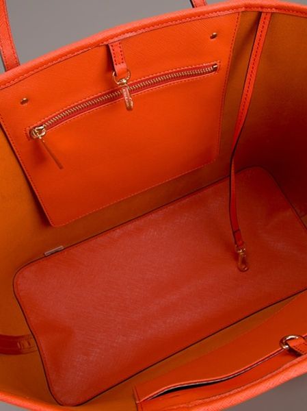 michael kors tote bag orange