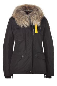 Parajumpers Black Furlined Denali Down Jacket - Lyst