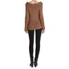 Rag & Bone Farah Sweater in Brown (copper) - Lyst