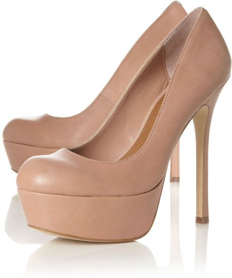 steve madden nude platform