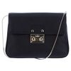 Valentino Small Leather Shoulder Bag in Black - Lyst