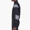 Yves Saint Laurent Black Razor Print Pleated Shirt in Black for Men - Lyst