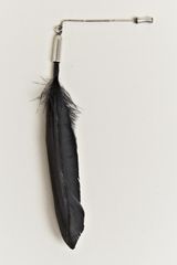 Ann Demeulemeester  Feather Pin