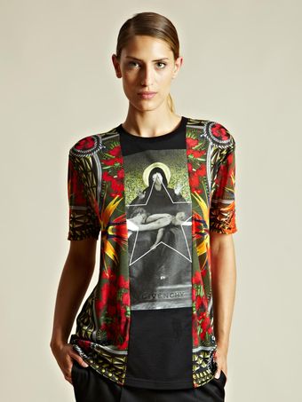 Givenchy Givenchy Womens Short Sleeve Tshirt - Lyst