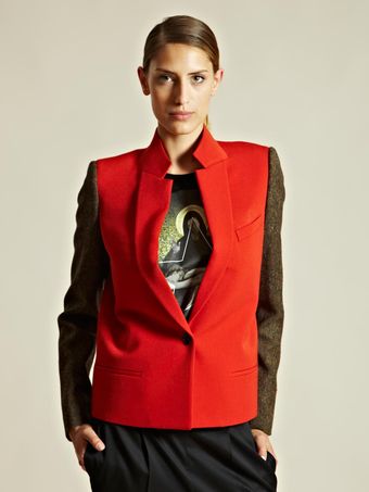 Givenchy  Contrast Colour Jacket - Lyst