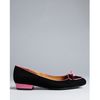 Isaac Mizrahi Pointed Toe Flats Deborah in Black (black pink) - Lyst