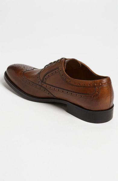 Johnston  Murphy Conrad Captoe Oxfords in Brown for Men (tan) | Lyst