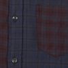 Allsaints Chaplain Shirt in Blue for Men (ink/oxblood check) - Lyst