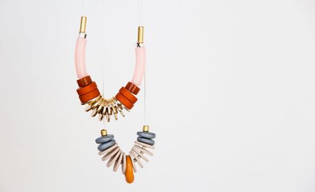 Alyson Fox Midsummer Collection Necklace in Orange - Lyst