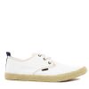 Ben Sherman Globe Lace Up Espadrilles in White for Men - Lyst