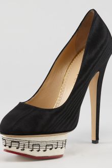 Charlotte Olympia Dance with Me Dolly Symphony Island Platform Pump - Lyst