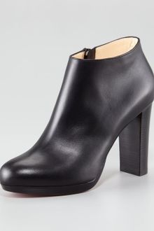 Christian Louboutin Rock Platform Bootie - Lyst