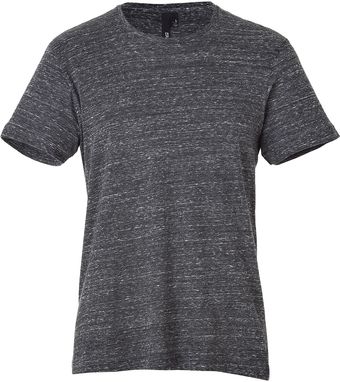 Edun Charcoal Super Soft Short Sleeve Tee - Lyst