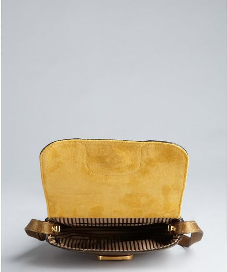 small gold crossbody bag