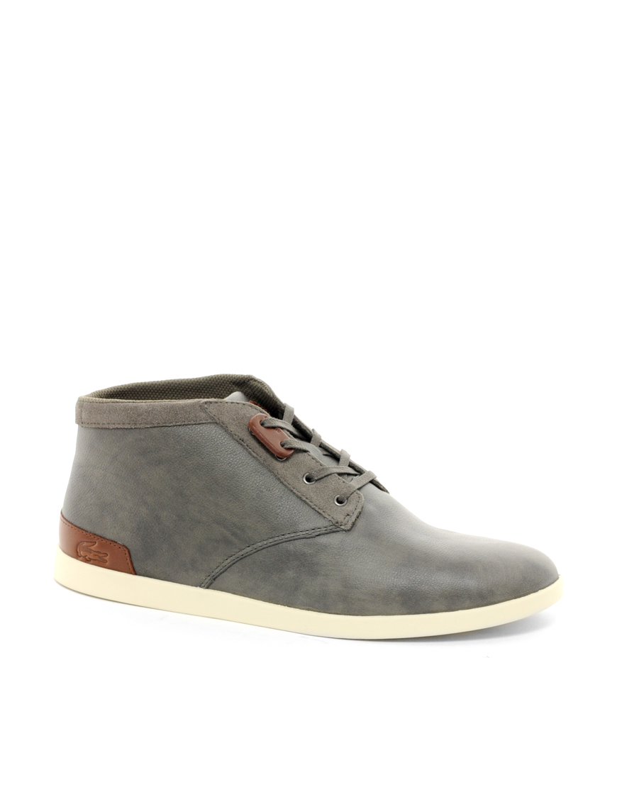 Lacoste Fairbrooke 6 Chukka Boots in Gray for Men (grey) Lyst