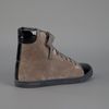 Lanvin Contrast Panel Hitop in Brown - Lyst