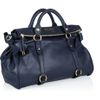 Miu Miu Bow Leather Tote in Blue (navy) - Lyst