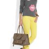 Moschino Cheap & Chic Eyes and Lips Intarsia Cashmere Sweater in Gray - Lyst