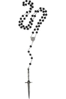 Pamela Love Silverplated Dagger and Resin Necklace - Lyst