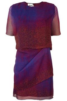 Acne Mallory Noise Printed Dress - Lyst