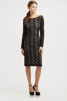 Alice + Olivia Dandi Lace Dress - Lyst
