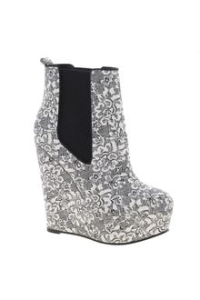 Asos Asos Attend Chelsea Wedge Ankle Boots - Lyst