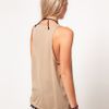 Asos Collection  Vest with Palm Hand in Loose Knit in Beige (cream) - Lyst