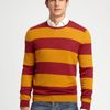 Dsquared2 Striped Wool Sweater in Multicolor for Men (bordeaux) - Lyst