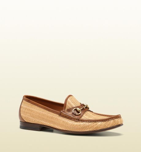 Gucci Horsebit Moccasin in Beige for Men (natural) - Lyst