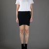 Helmut Lang Fitted Skirt in Black - Lyst