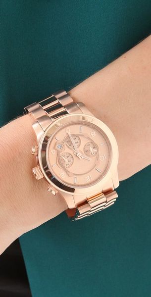 Michael Kors Oversized Watch - Rose Gold in Pink (rose)