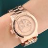 Michael Kors Oversized Rose Gold Watch in Pink (rose) - Lyst