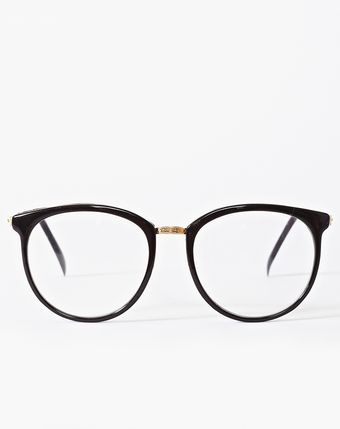 Nasty Gal Ivy League Glasses Black - Lyst