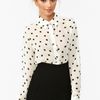 Nasty Gal Vixen Tap Shorts in White (black) - Lyst